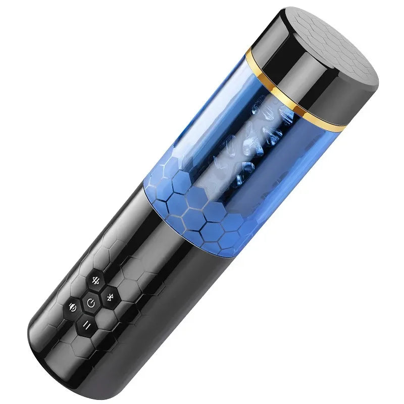 Automatic Male Masturbation Cup Strong Telescopic Rotating Power Intelligent Voice Men's Penis Training Vibrator Sex Toy