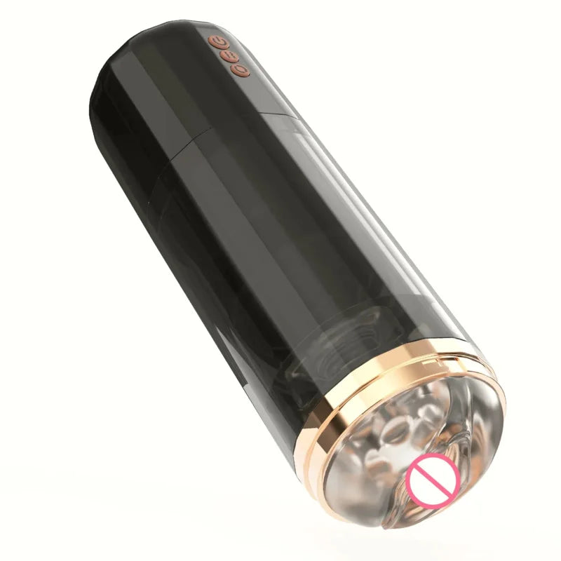 Realistic Sleeve Adult Sex Toys Automatic Male Masturbators Cup Thrusting&Rotating&Vibration Hands Free Pocket  Straker 3D