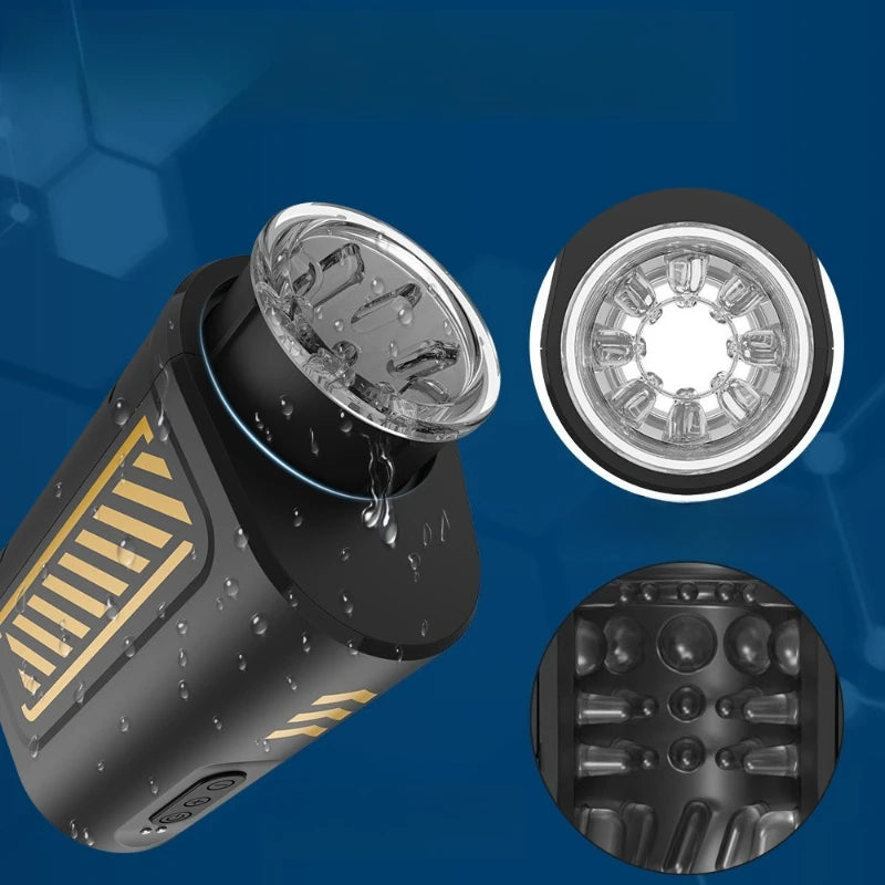 Rotating Vibrating Male Masturbator Adult Sex Toys for Men Blowjob Sex Machine Penis Vibrator Stroker Pocket Pussy