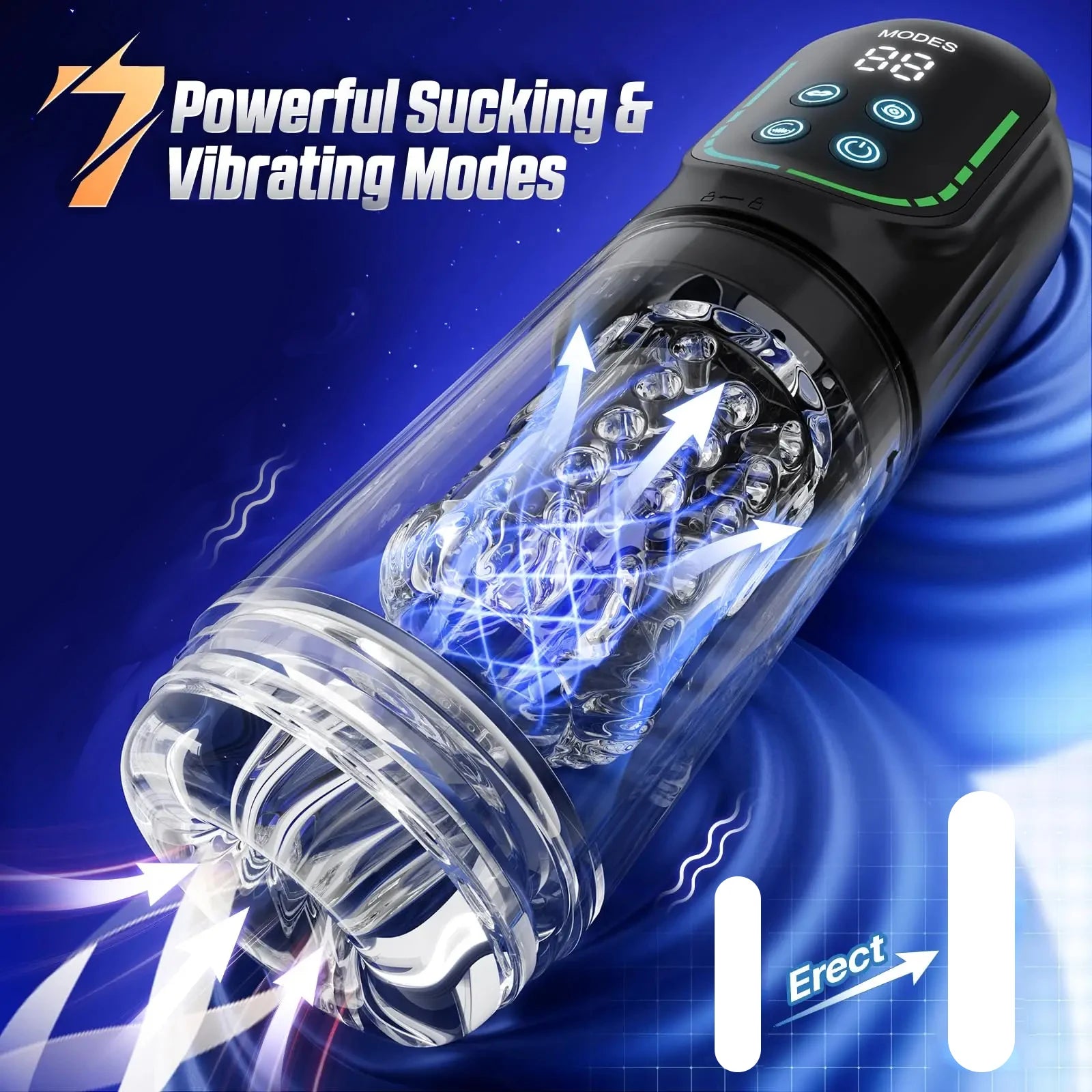 Automatic Thrusting Rotating Male Masturbator Licking Stroker Sucking Blowjob 100% Waterproof Pennis Pump Adult Sex Toys For Men